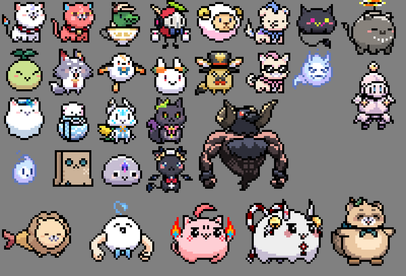 Enemy sprites