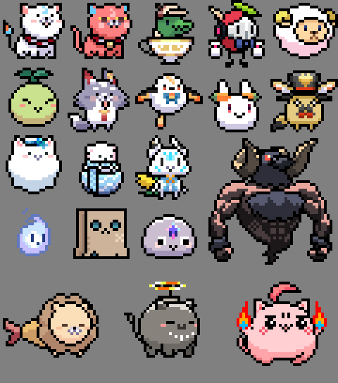 Enemy sprites