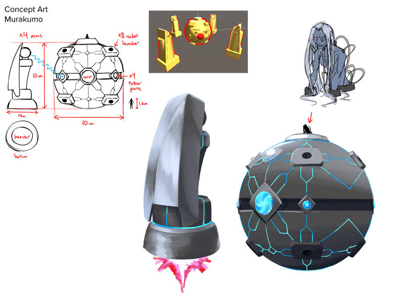 Boss concept art Boss concept art