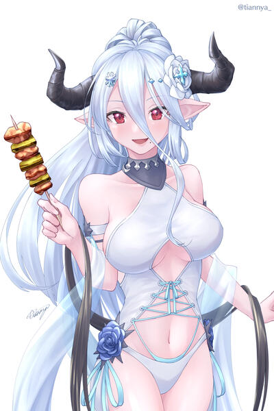 Izmir (Granblue Fantasy) fan art (2020)