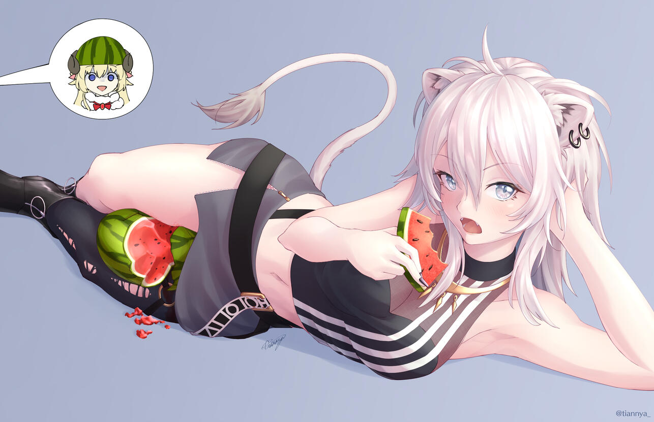 Shishiro Botan (hololive) fan art (2020)