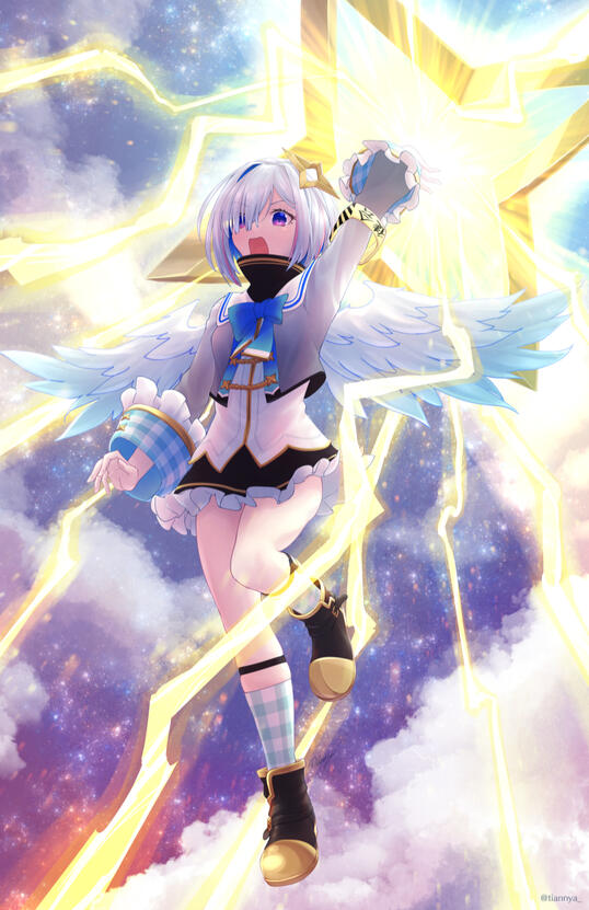 Amane Kanata (hololive) fan art (2020)